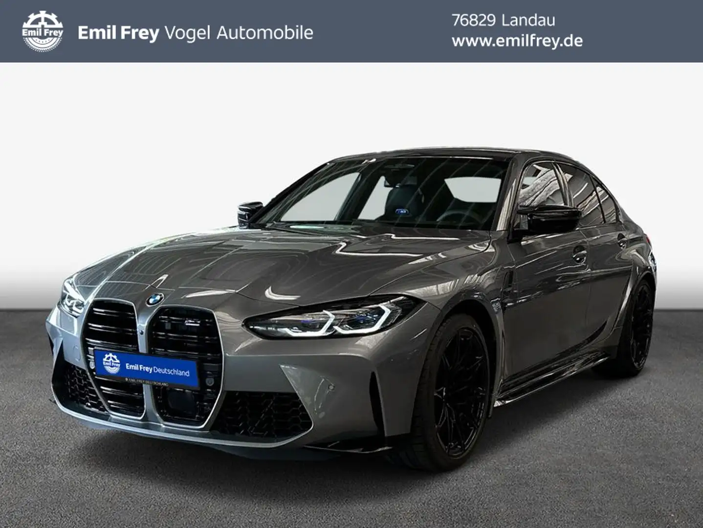 BMW M3 Competition Limousine mit M xDrive HK HiFi Grau - 1