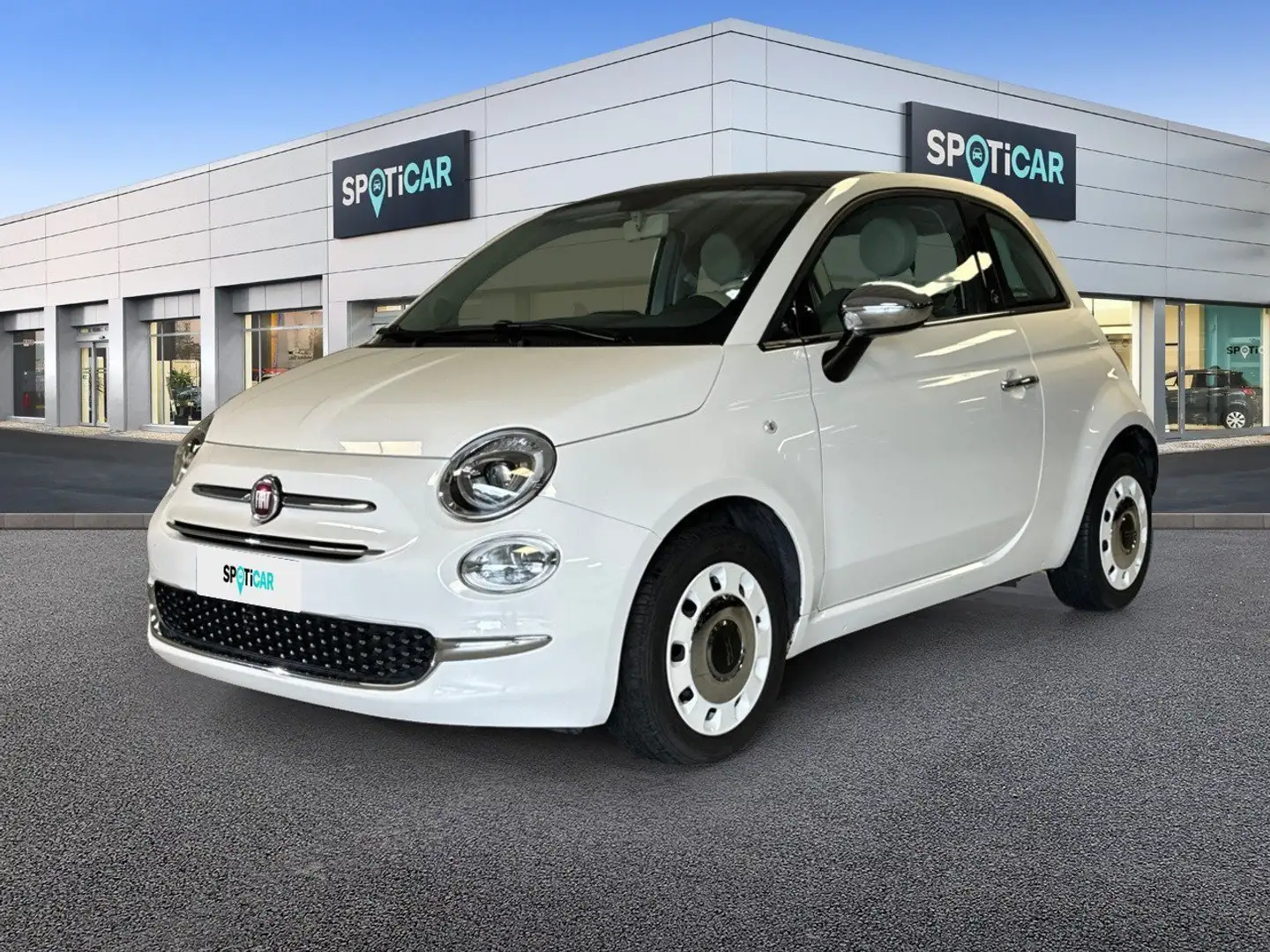 Fiat 500 1.2 69cv Lounge Weiß - 1