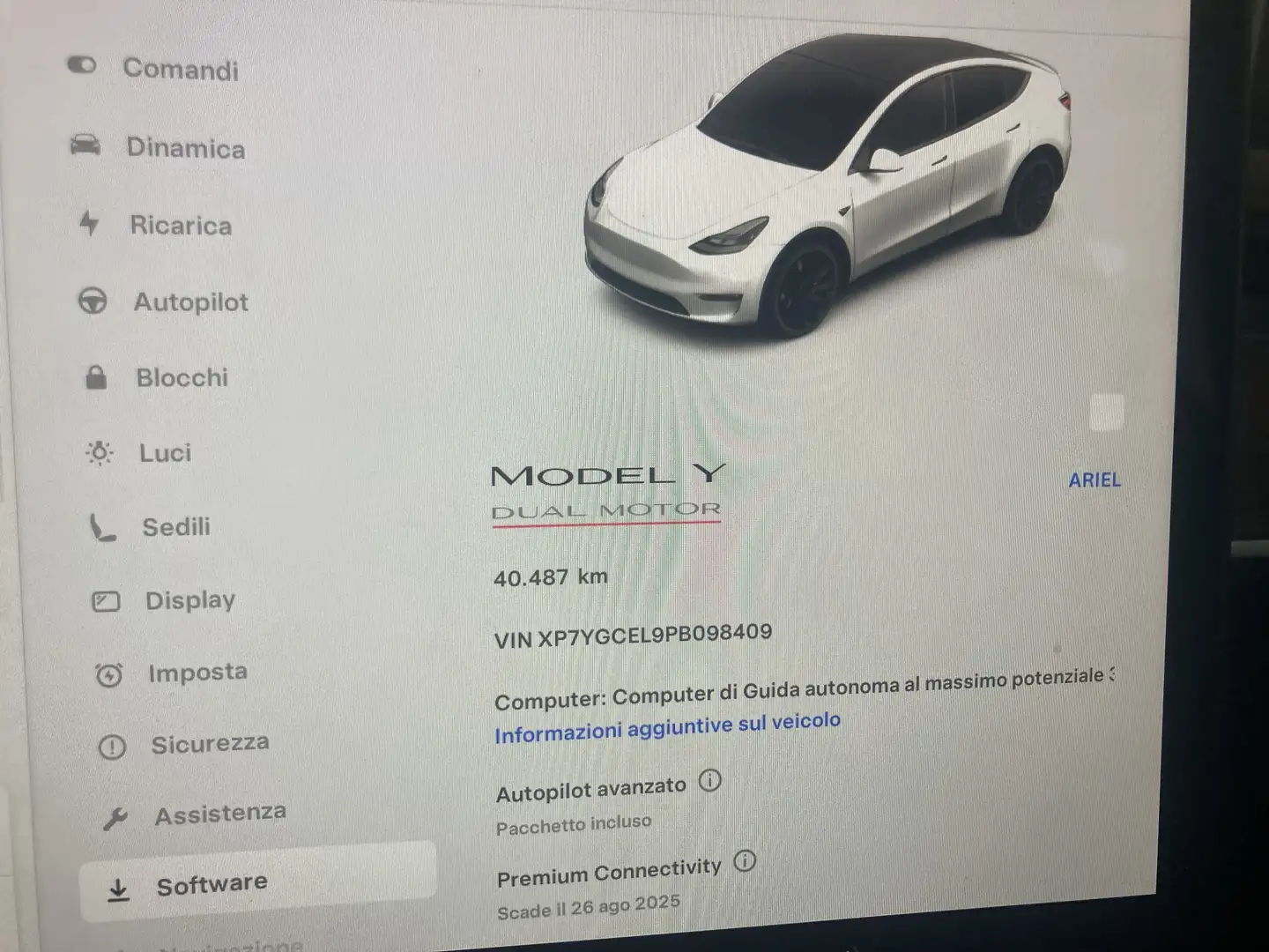 Tesla Model Y Performance Dual Motor awd con AP avanzato - 1