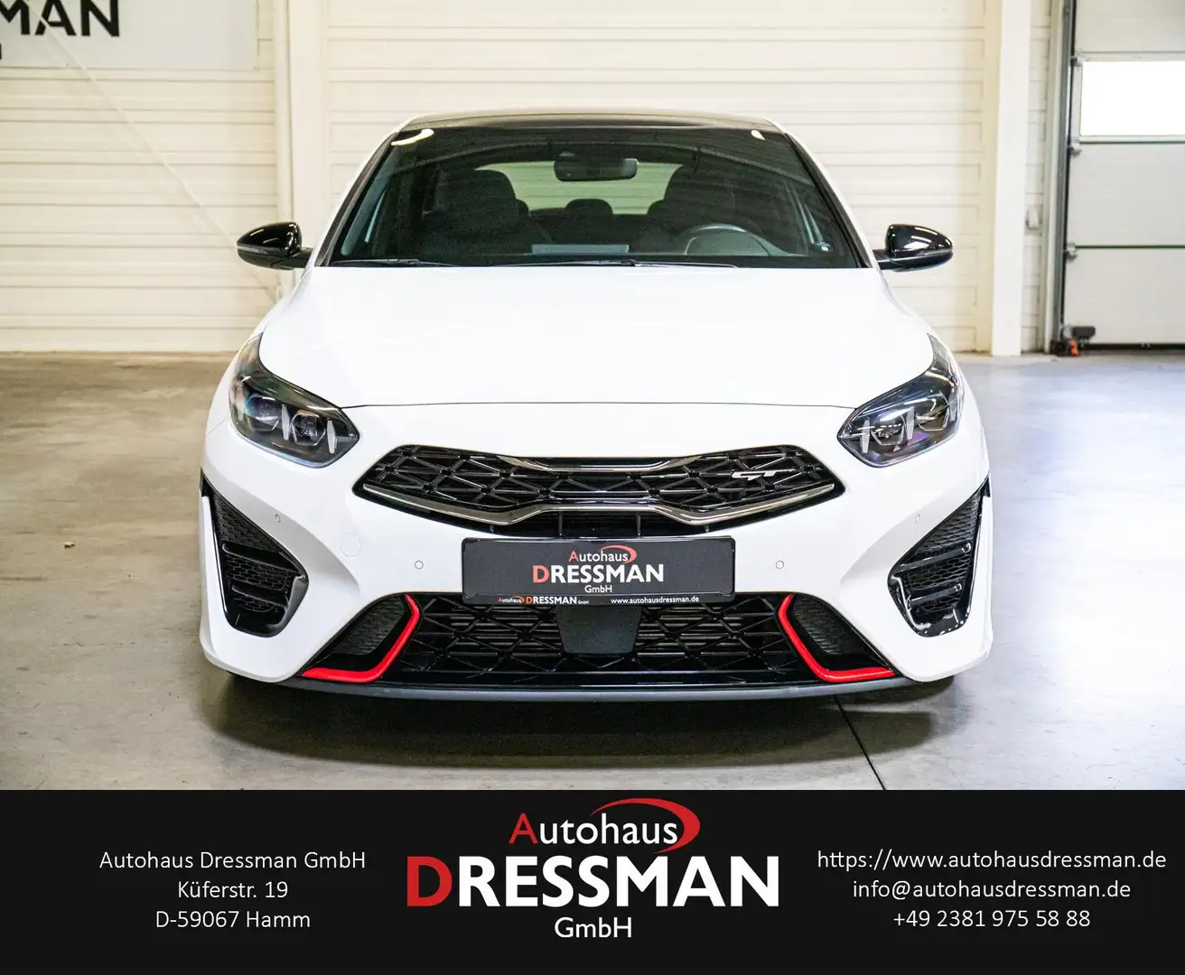 Kia Ceed / cee'd GT 1.6 TGDI BI-LED LENKRADHZ ACC KAMERA Blanc - 2