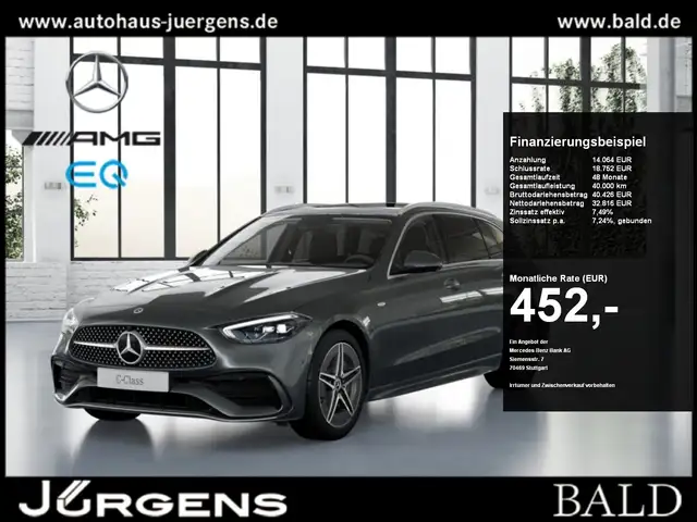 Mercedes-Benz C 300 e T AMG Sport/LED/Pano/AHK/360/Totw/18'