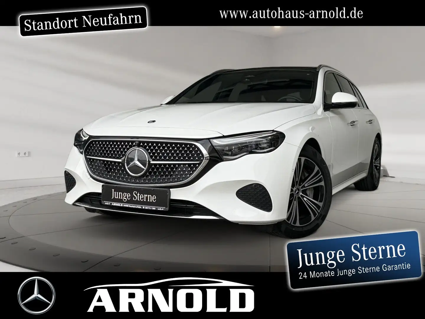 Mercedes-Benz E 450 E 450 T d 4M PanoD. AHK DISTRONIC Dig.-Light ! LED Blanc - 1