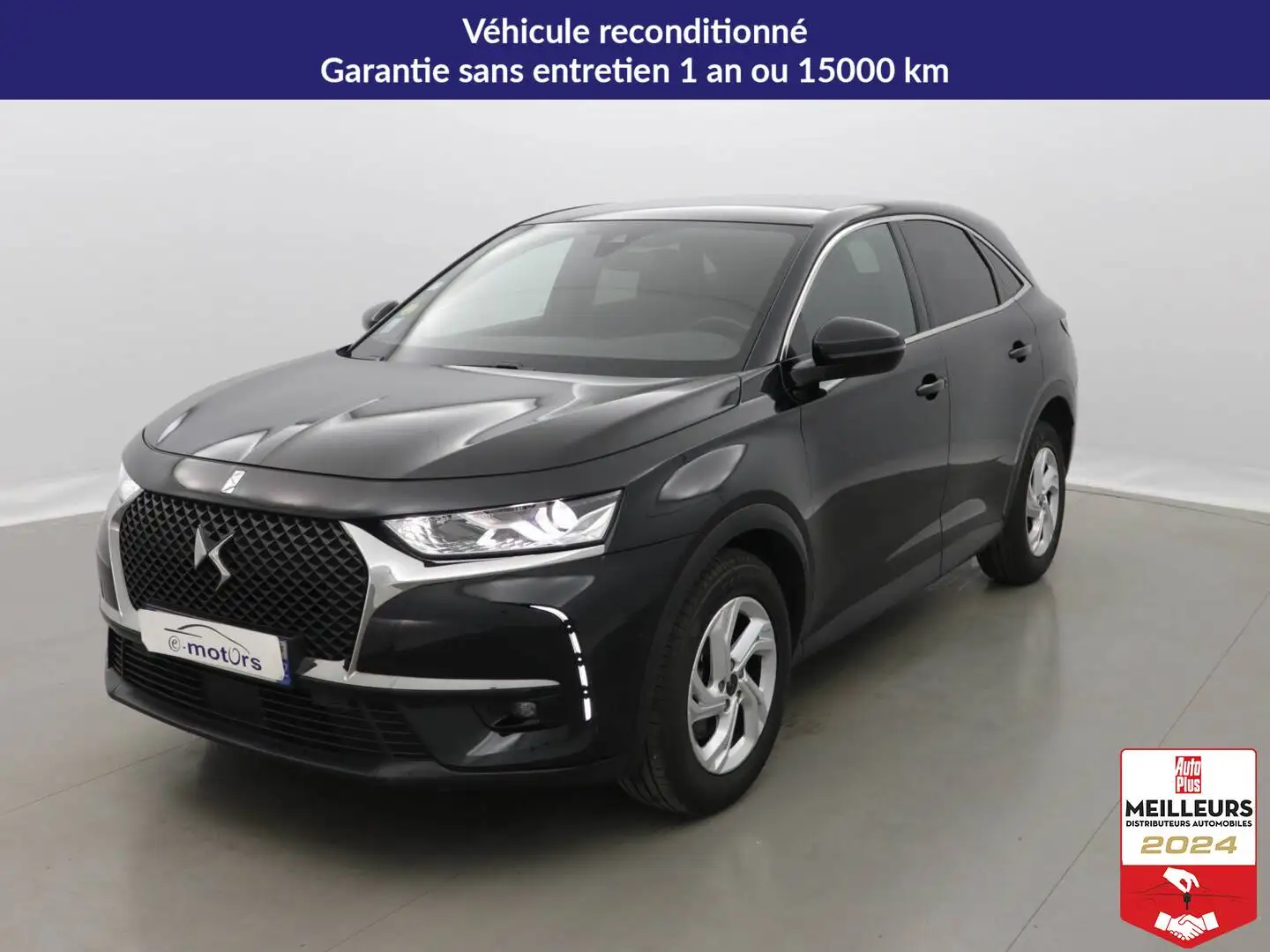 DS Automobiles DS 7 Crossback BlueHDi 130 EAT8 Chic +GPS +PDC AR Noir - 1