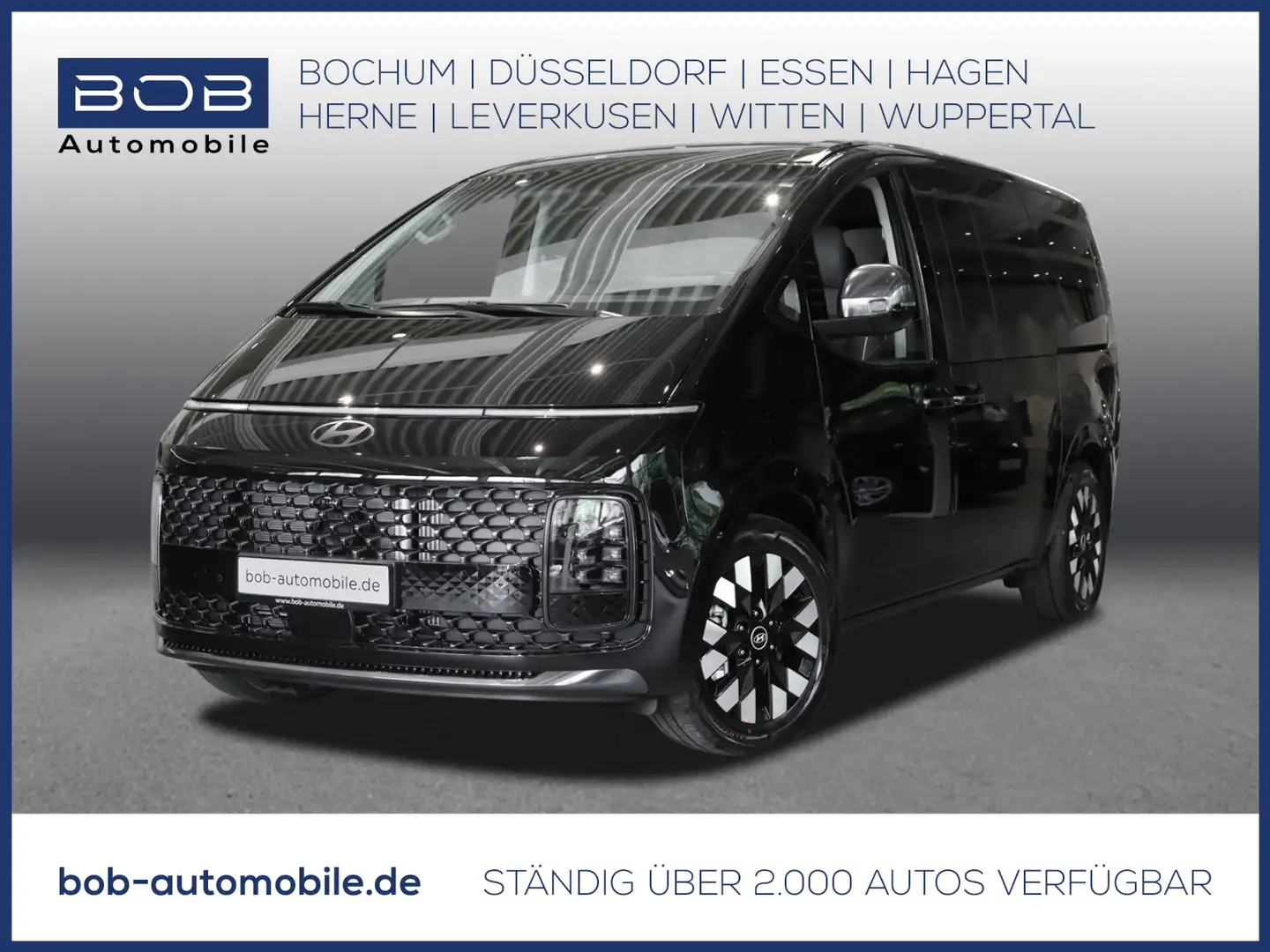 Hyundai STARIA 7-Sitzer HEV 1.6 T-GDI SIGNATURE Noir - 1
