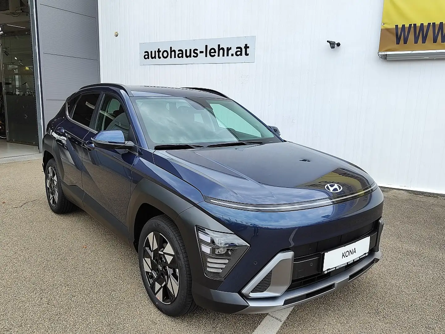 Hyundai KONA 1,6 GDI Hybrid Go! Plus Blau - 1