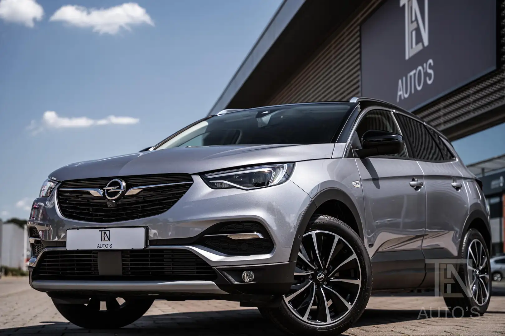 Opel Grandland X 1.6 Turbo Hybrid Ultimate | Keyless | Leder | Stoe Gris - 1
