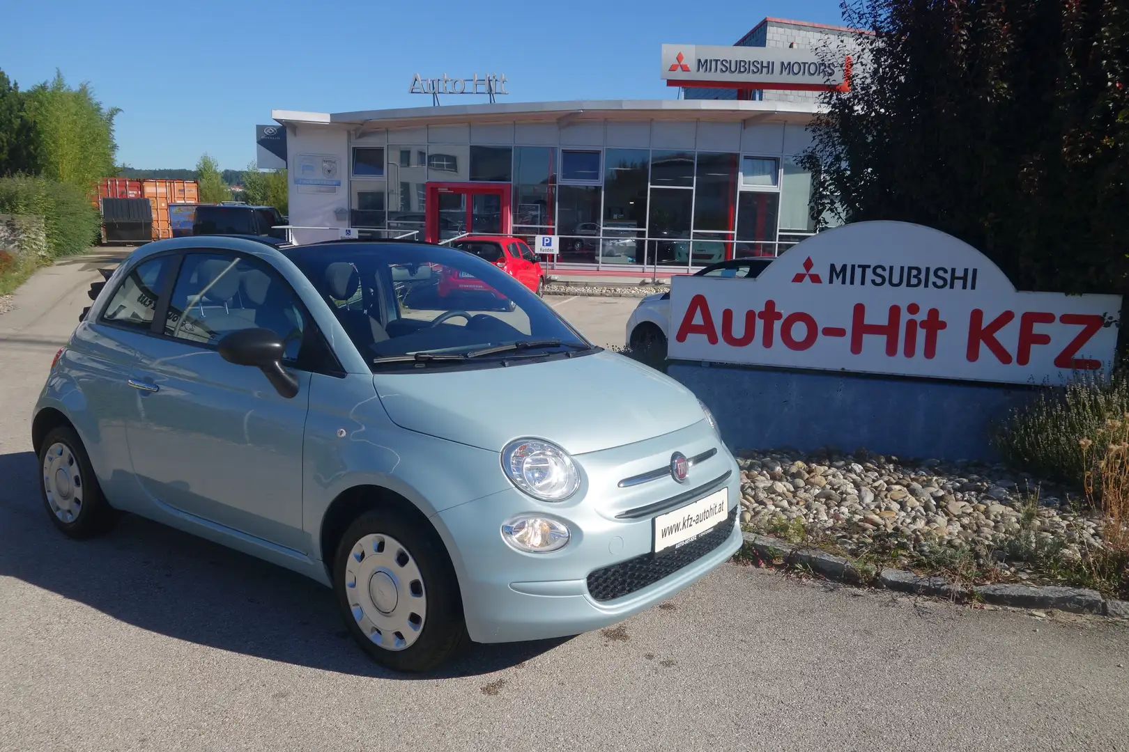 Fiat 500C 1.0 GSE Hybrid ***leasingfähig*** Grün - 1