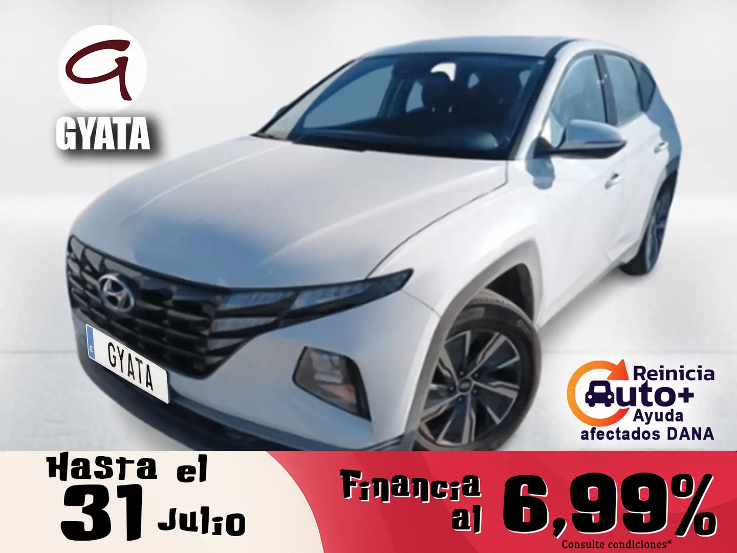 Hyundai TUCSON 1.6 TGDI Klass 4x2 Blanc - 1