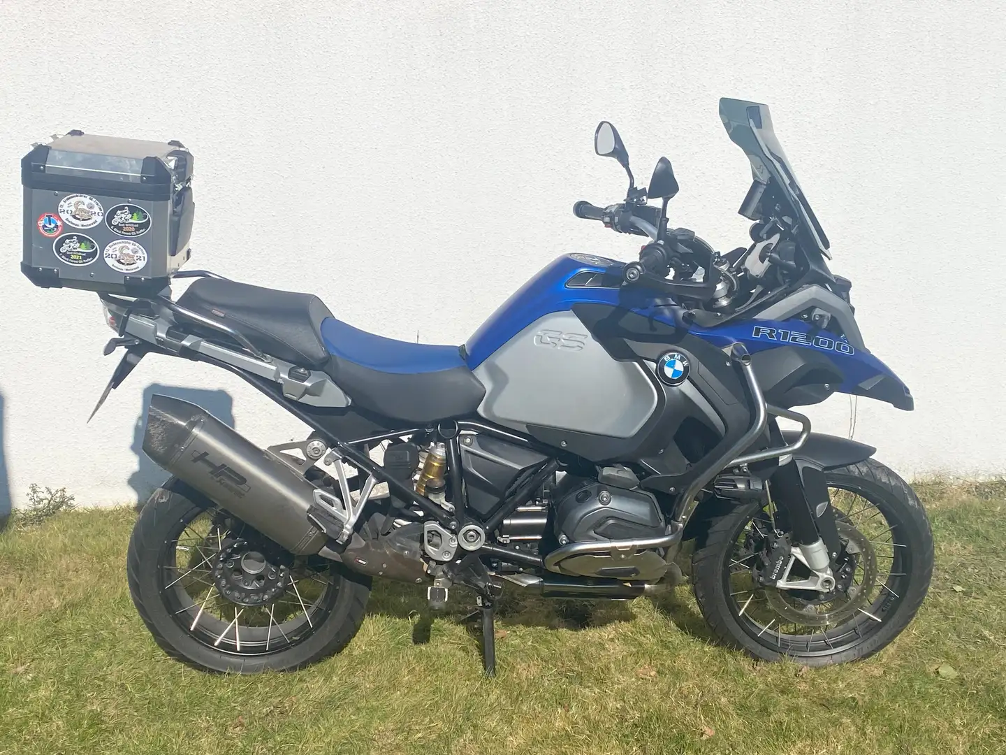 BMW R 1200 GS Adventure Bleu - 1