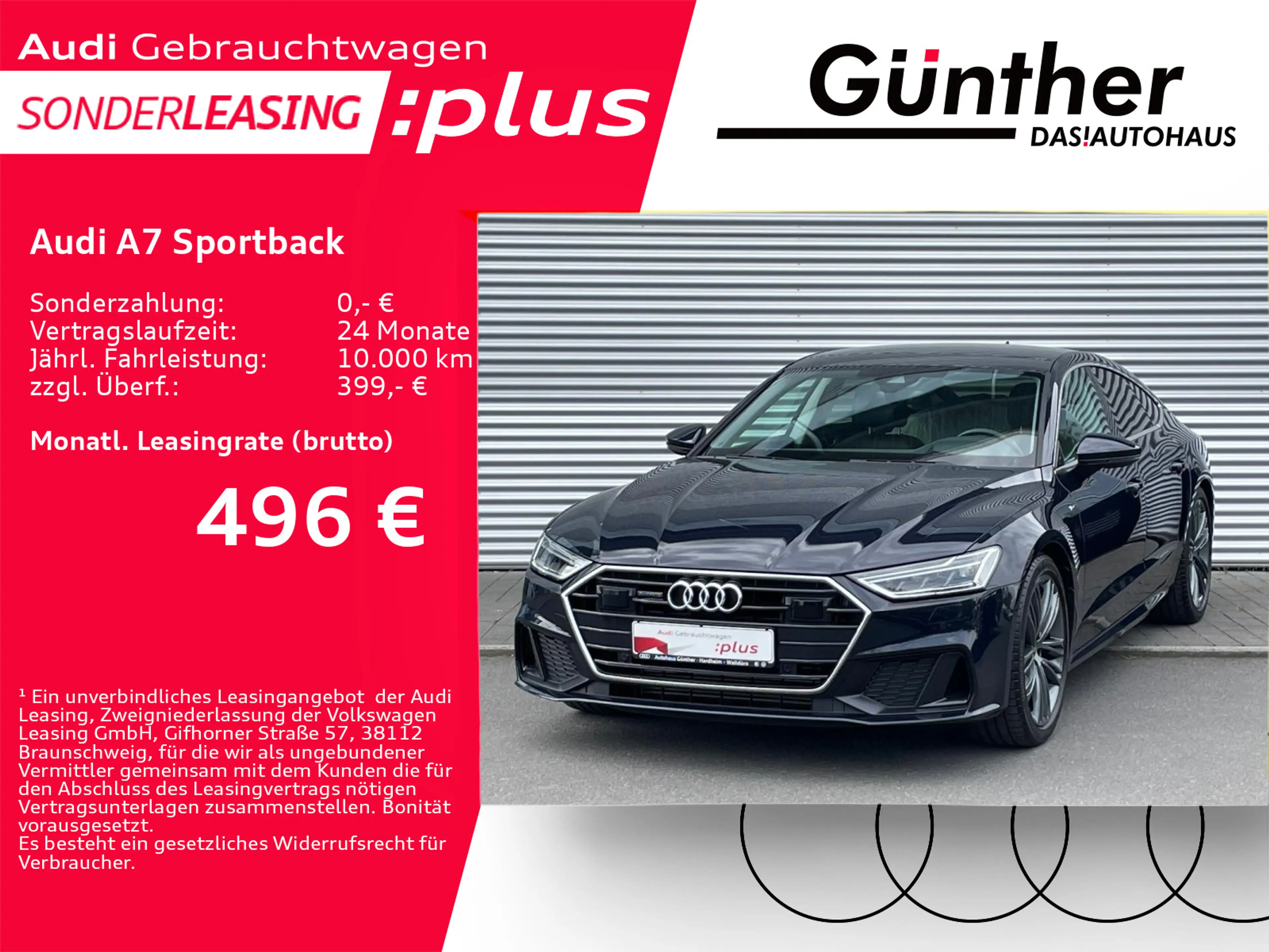 Audi A7 45 TFSI QUATTRO S LINE WINTERRÄDER+
