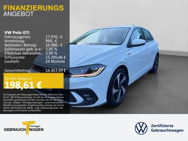 2023 Volkswagen Polo in White for sale