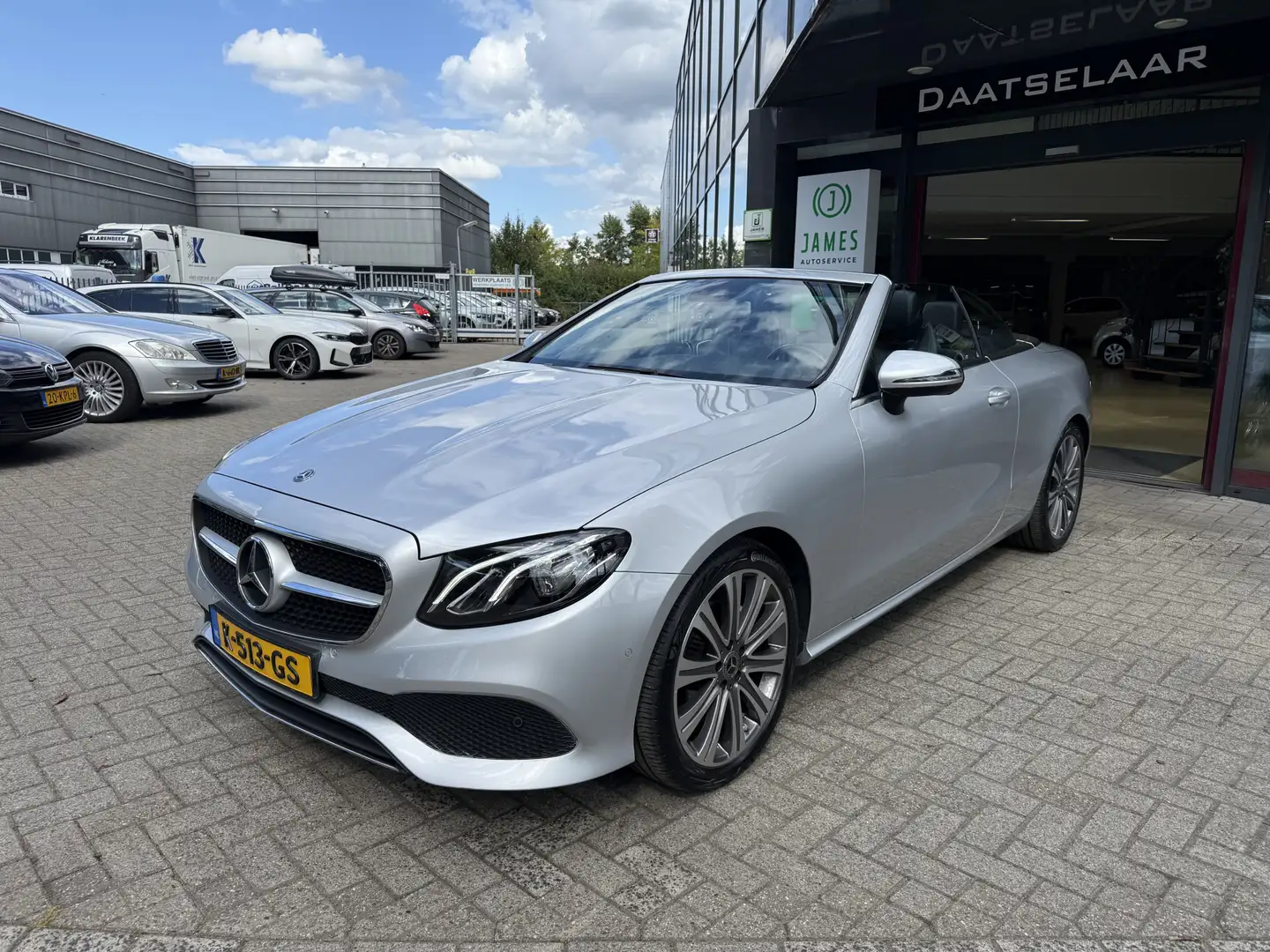 Mercedes-Benz E 200 Cabrio Premium Plus AIRSCARF LEER Grijs - 2