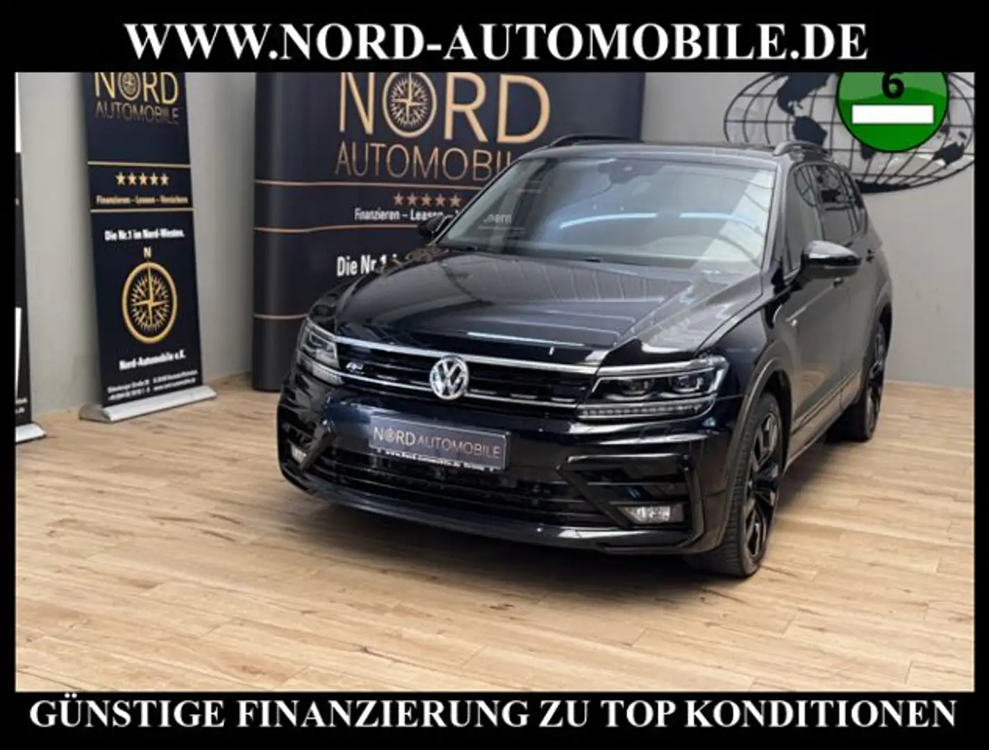 Volkswagen Tiguan Allspace 2.0 TDI DSG 4M R-Line  *7-SITZE* R-Line Чорний - 1