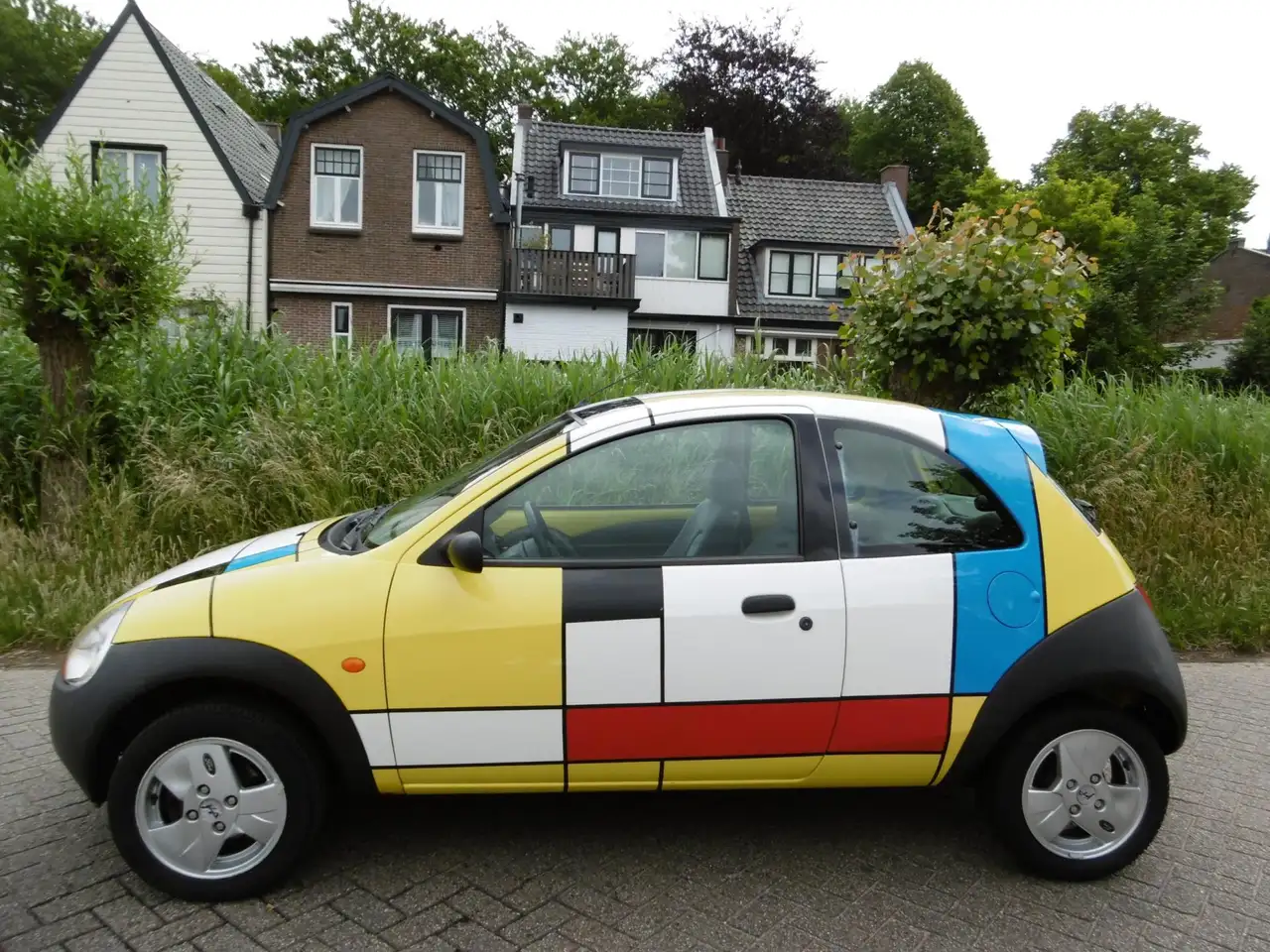 Ford Ka/Ka+ 1.3 d'Eco MONDRIAAN UNIQUE ORIGINAL ART OBJECT, foto 2