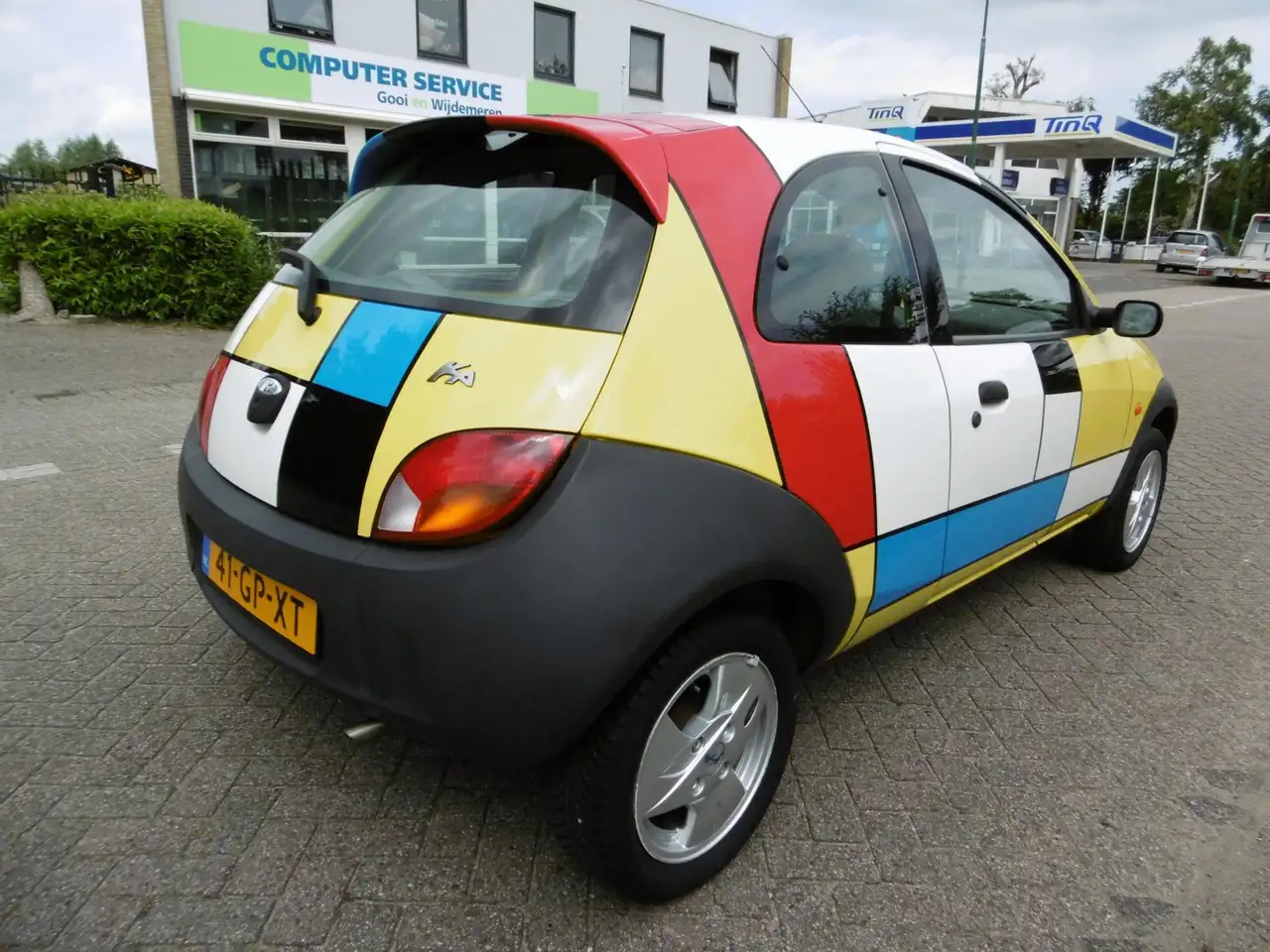 Ford Ka/Ka+ 1.3 d'Eco MONDRIAAN UNIQUE ORIGINAL ART OBJECT, foto 8