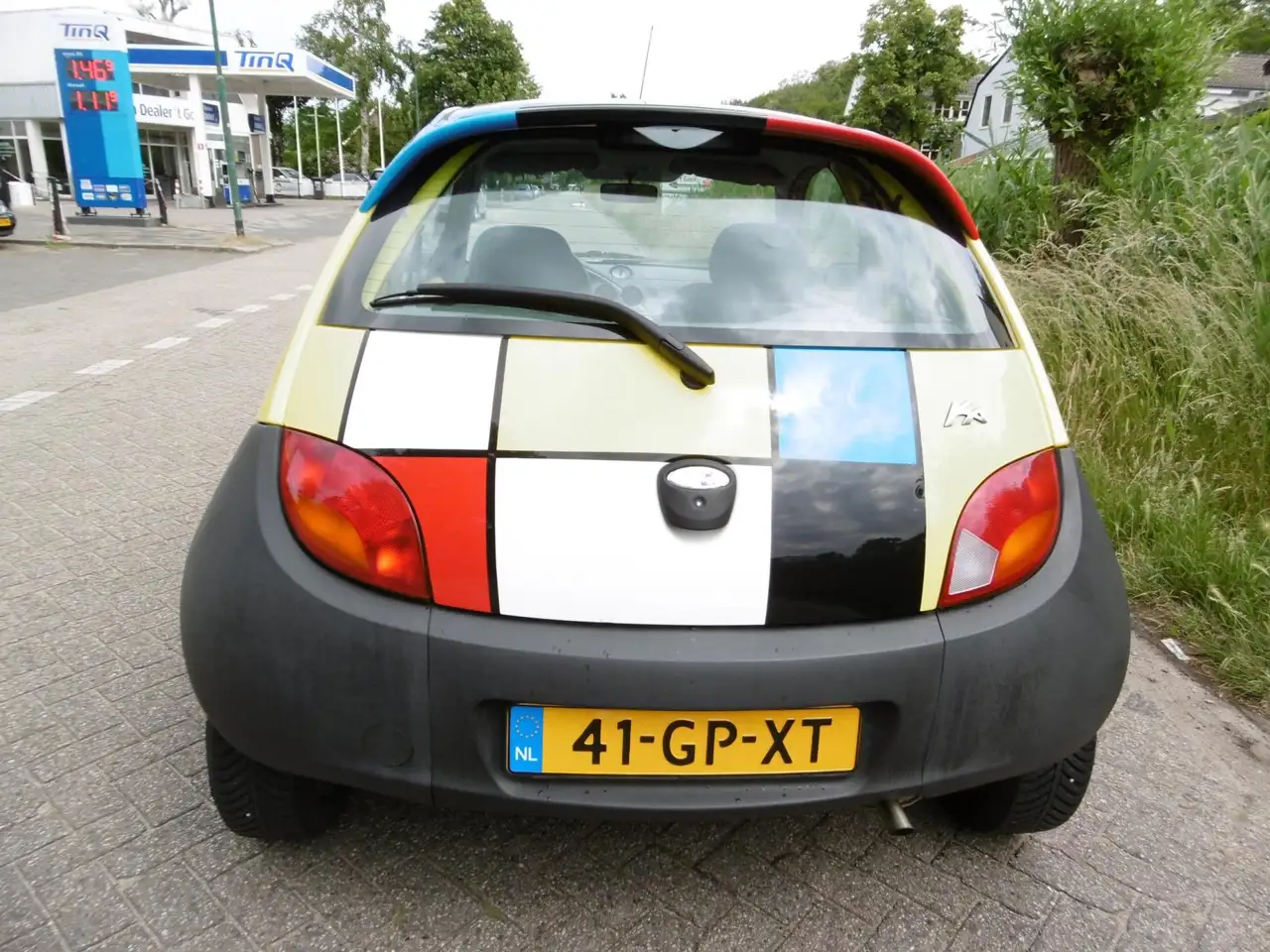 Ford Ka/Ka+ 1.3 d'Eco MONDRIAAN UNIQUE ORIGINAL ART OBJECT, foto 6
