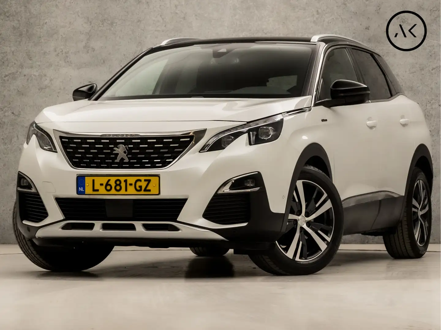 Peugeot 3008 1.6 e-THP GT Line 165Pk Automaat (APPLE CARPLAY, M Wit - 1