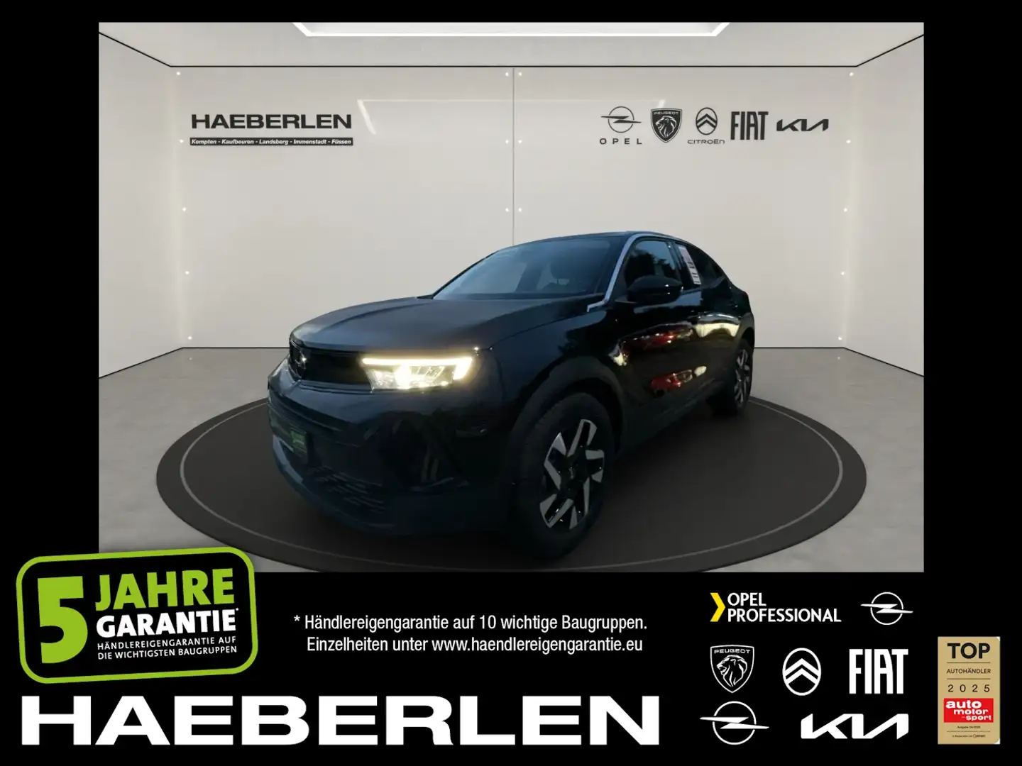 Opel Mokka 1.2 Turbo LED+SHZ+Winterp.+Kam. Noir - 1