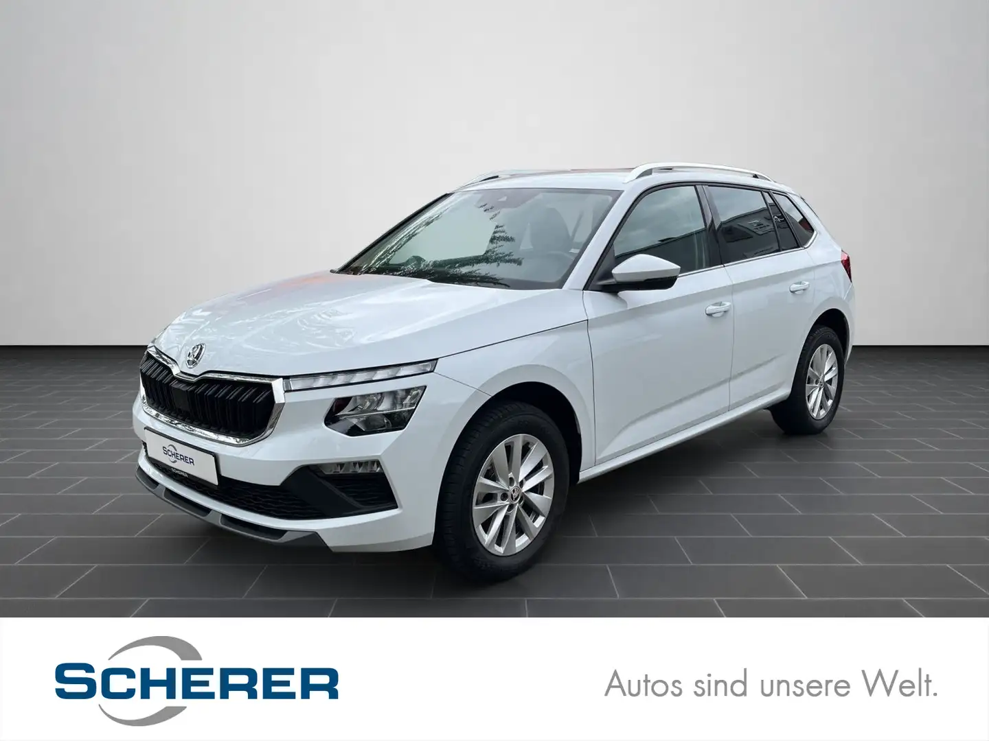 Skoda Kamiq FL Slection 1.0 TSI / Climatronic / LED uv Blanc - 1