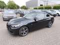 BMW 218 218i Coupe Sport Line, Navi LED PDC Teilleder Negro - thumbnail 1