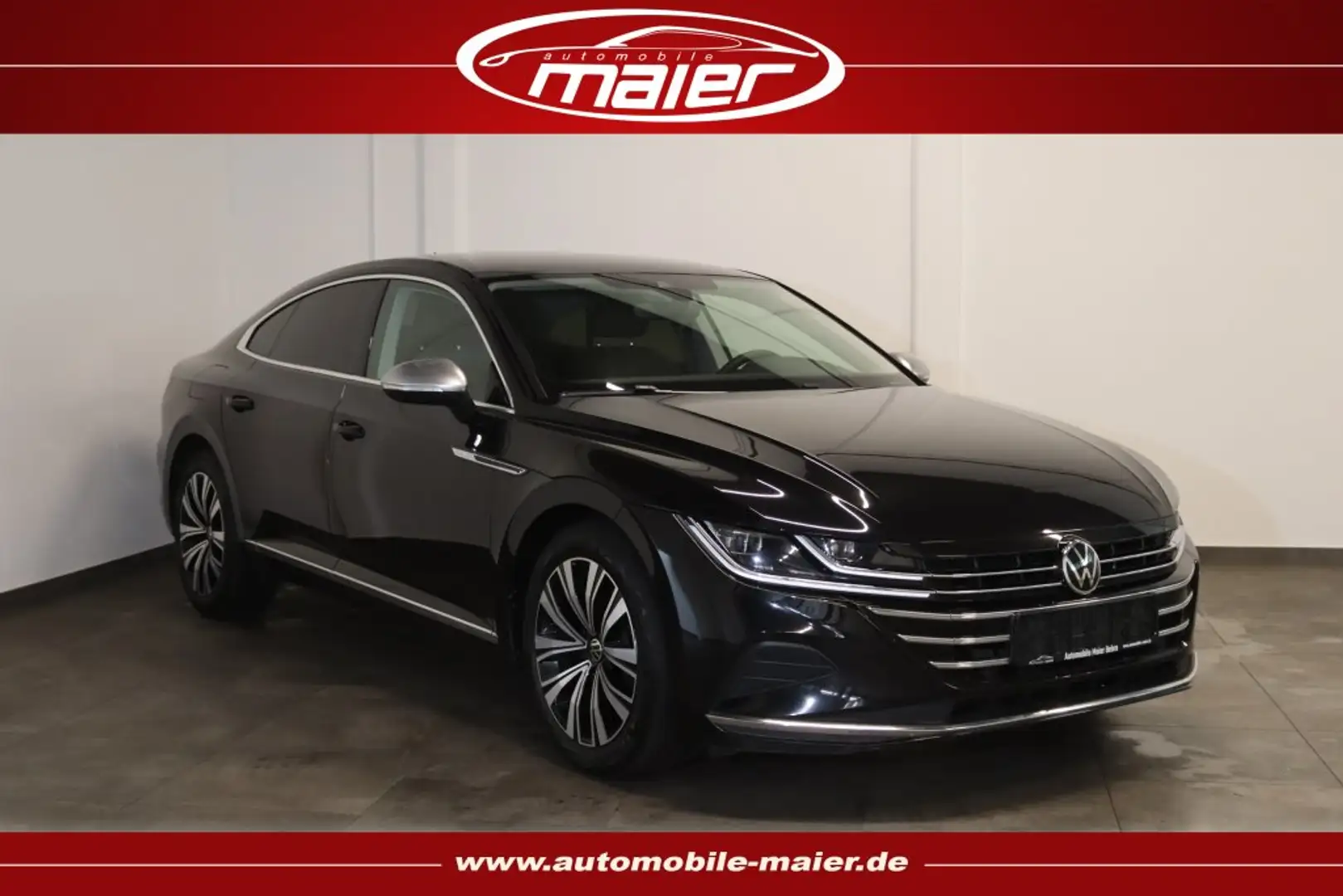 Volkswagen Arteon 2.0 TDI DSG Elegance-NAV-LED-AHK-4xSHZ- Black - 1