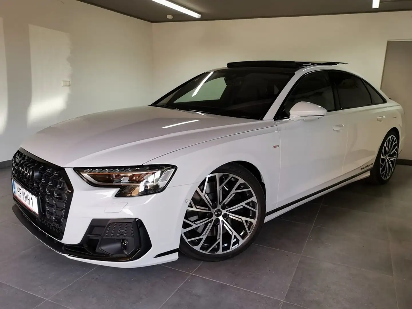 Audi A8 -Sport Edition Plus,Audi exclusive,RS Sitze,Headup Blanc - 2