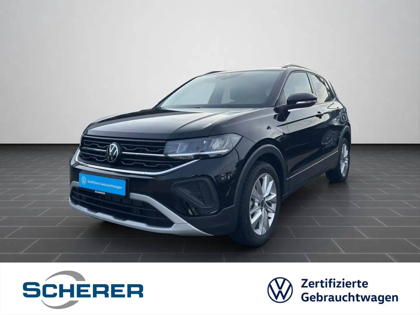 Volkswagen T-Cross 1.0 TSI GOAL AHK NAVI SHZ Schwarz - 1