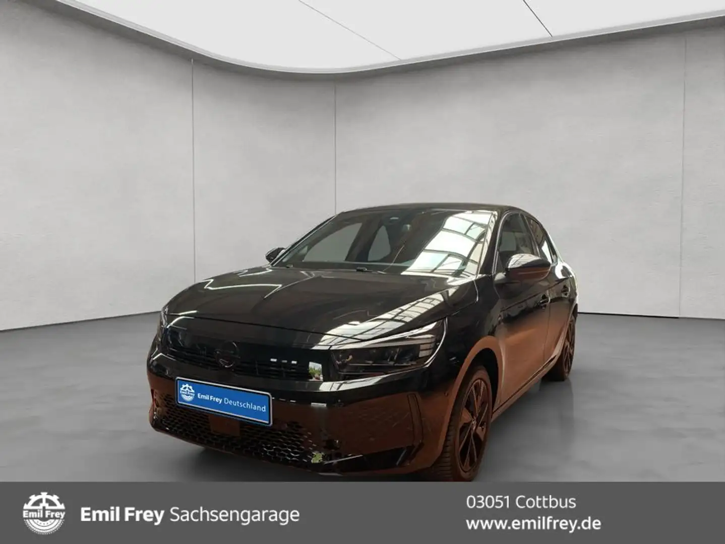 Opel Corsa 1.2 Direct Inj Turbo Automatik GS LED Navi Schwarz - 1