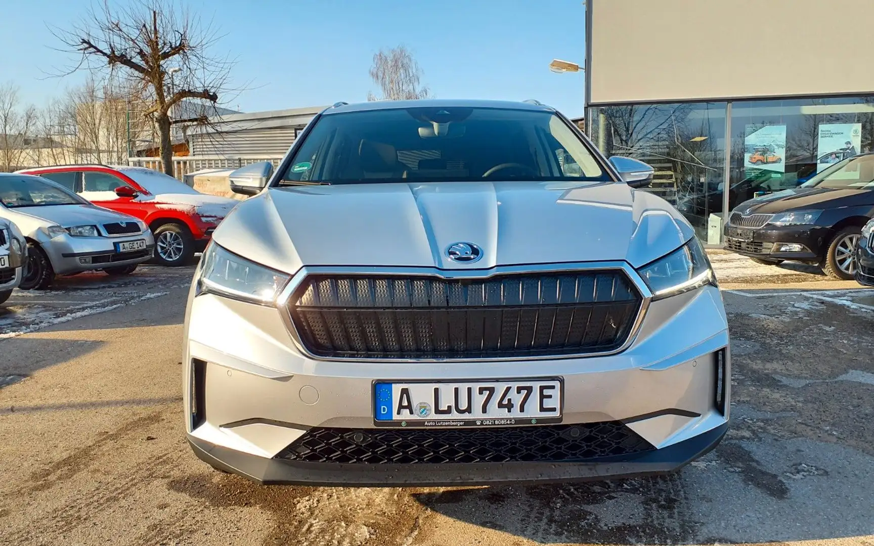 Skoda Enyaq 85 iV Lodge 3Z-Clima, AHK, Kessy, Garantie Argent - 2