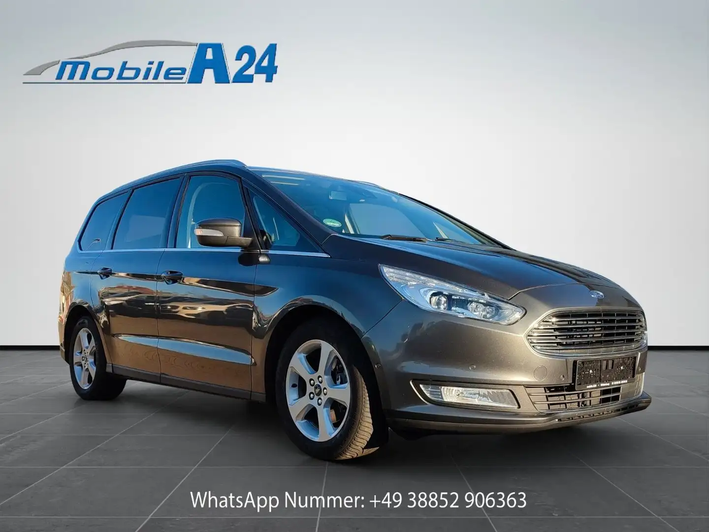 Ford Galaxy 2,0 TDCi Titanium LED 7-SITZER 2.HAND Gris - 1