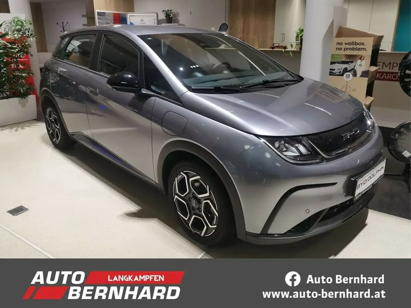 BYD Dolphin 60,4 kWh Comfort Österreich paket Gris - 1