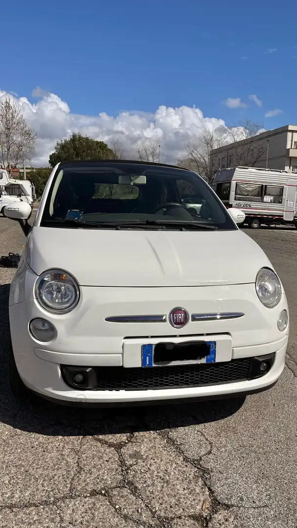 Fiat 500C 500C III1.2 Lounge 69cv Bianco - 1