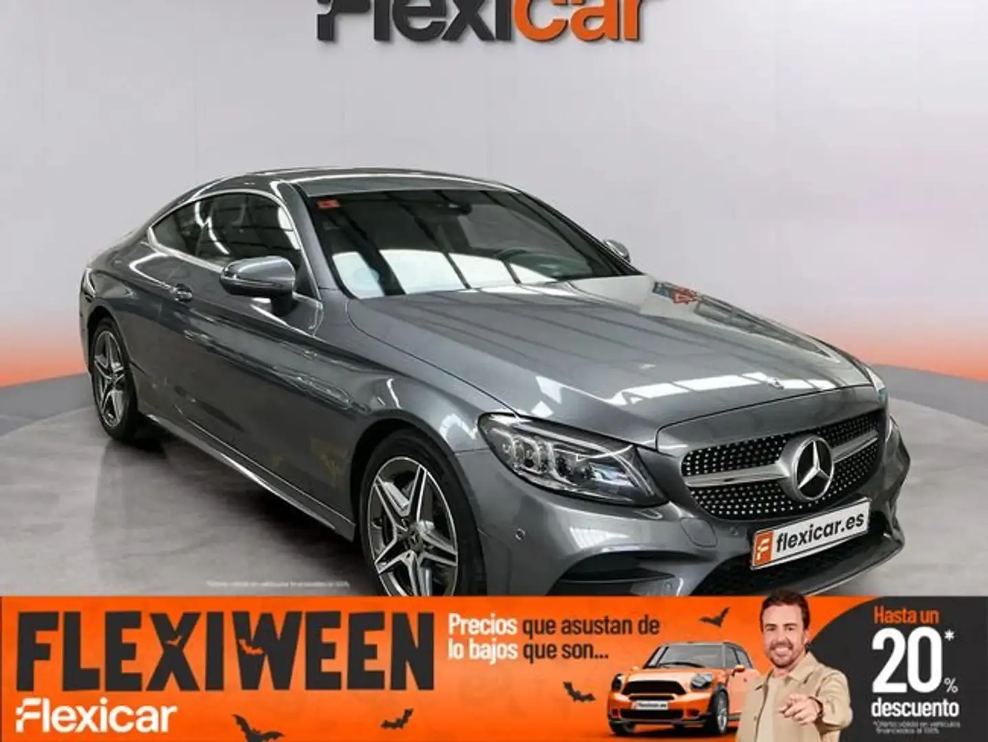 Mercedes-Benz C 220 Coupé d Gris - 1