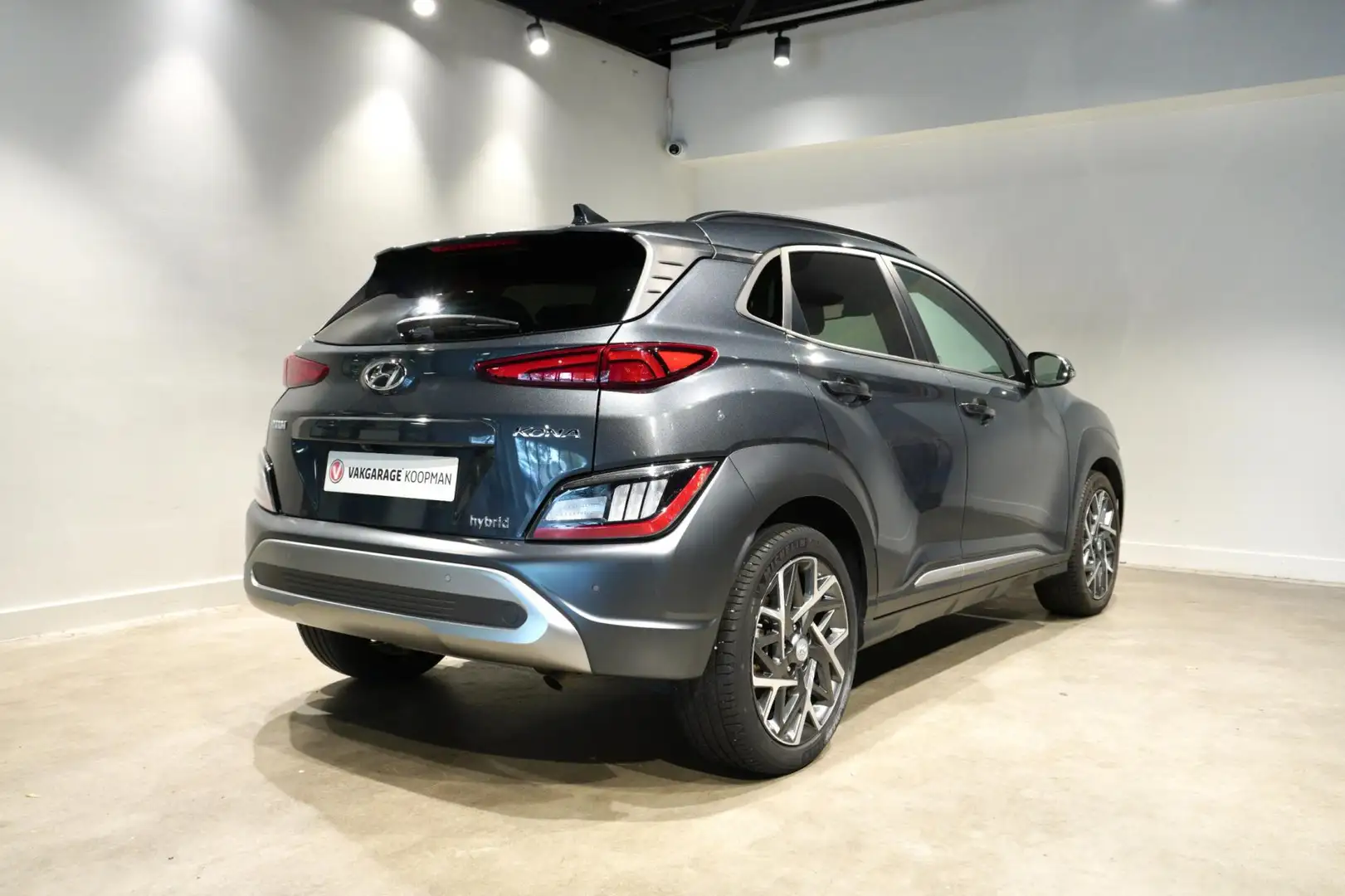 Hyundai KONA 1.6 GDI HEV Premium Carplay,Camera,Navi Gris - 2