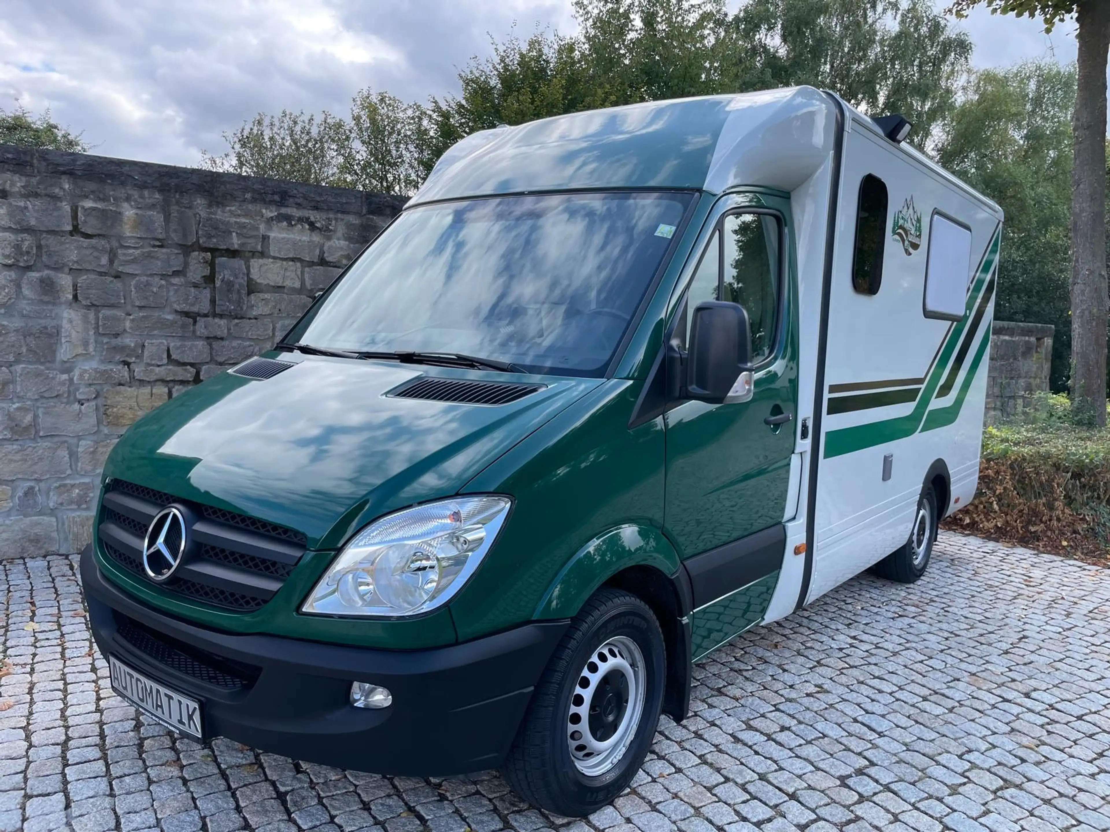 Mercedes-Benz Sprinter 516 CDI Aut.Wohnmobil Klima WC Webasto