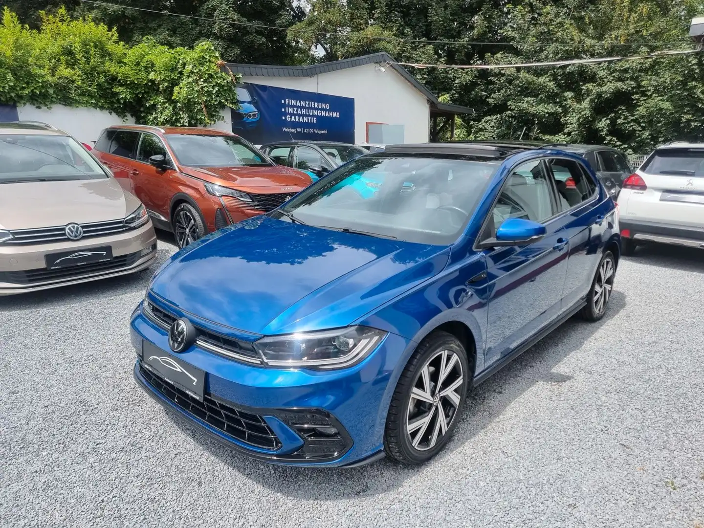 Volkswagen Polo 1.0 TSI 110PS/ DSG/PANO/2x R-Line /IQ LIGHT Bleu - 1