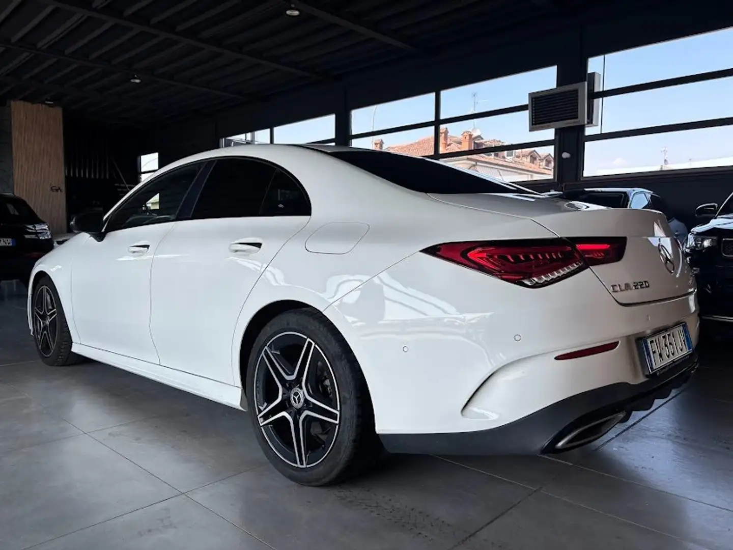 Mercedes-Benz CLA 220 Premium 4matic 80.000KM + TETTO Bianco - 2