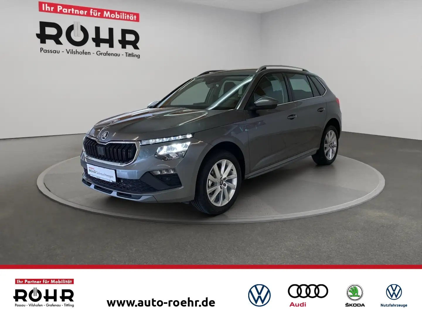 Skoda Kamiq Selection 130 Jahre 1.5 TSI DSG (Garantie 08/2030. Grau - 1