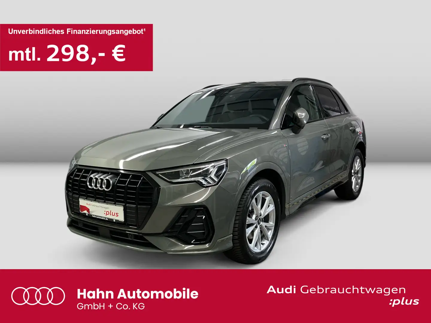 Audi Q3 35 TFSI S line AHK Virtual Rückf Carplay LED Grau - 1