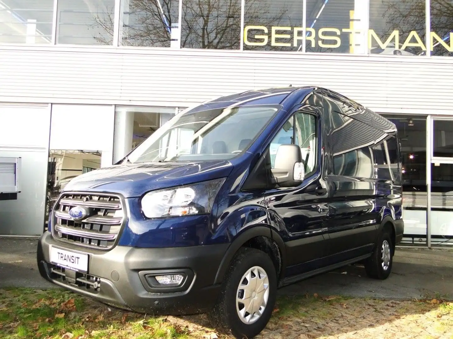 Ford Transit 350 L2H2 Lkw Trend AHK Blauw - 1