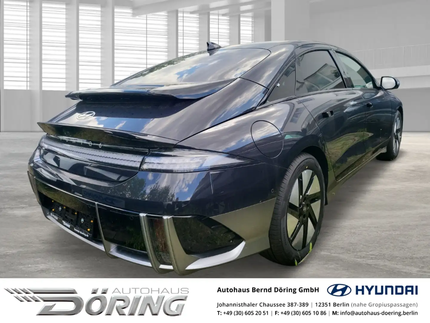Hyundai IONIQ 6 UNIQ 4WD EV 77,4kWh 325 PS Синій - 2