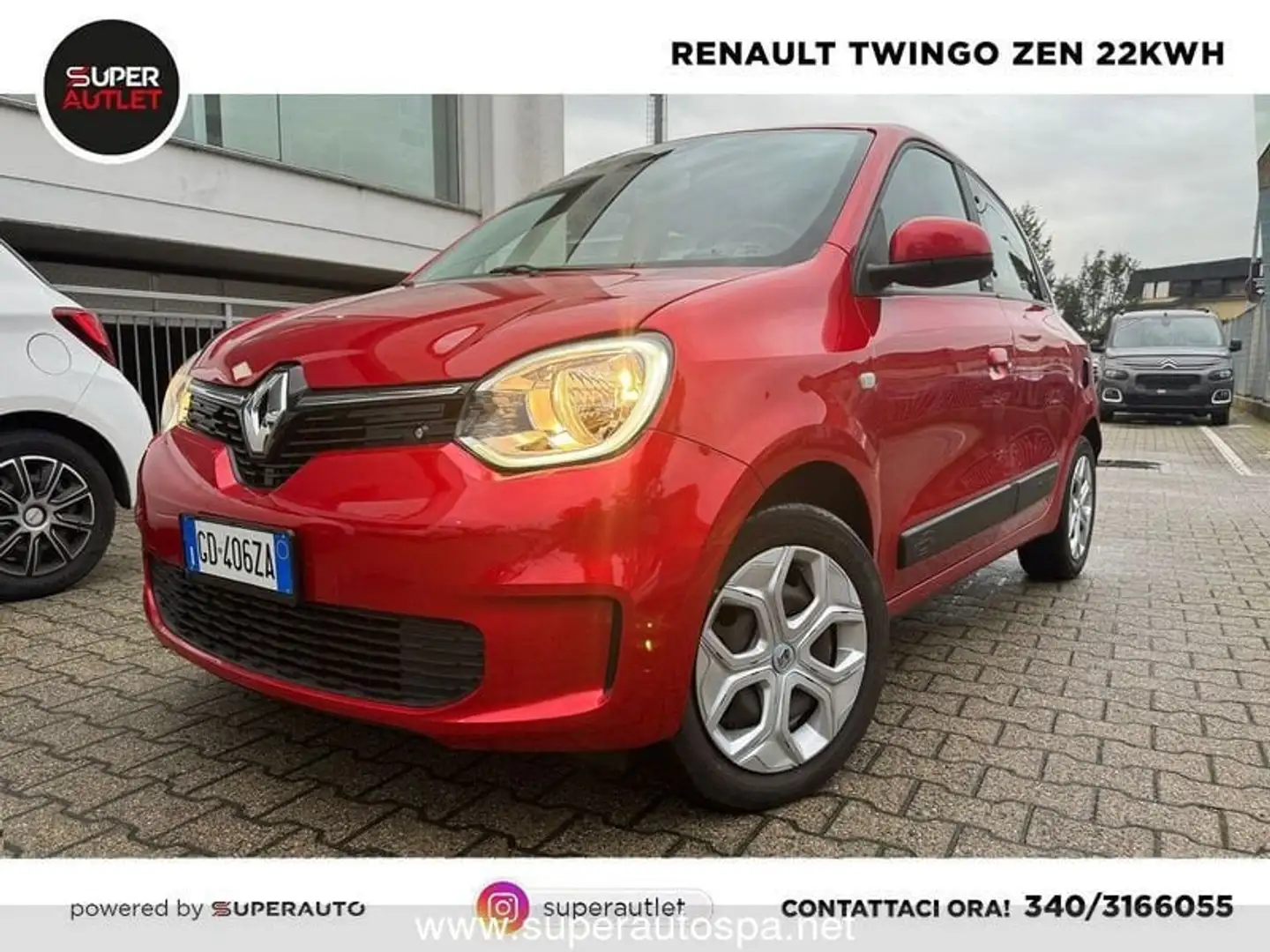 Renault Twingo Twingo Zen 22kWh Червоний - 1