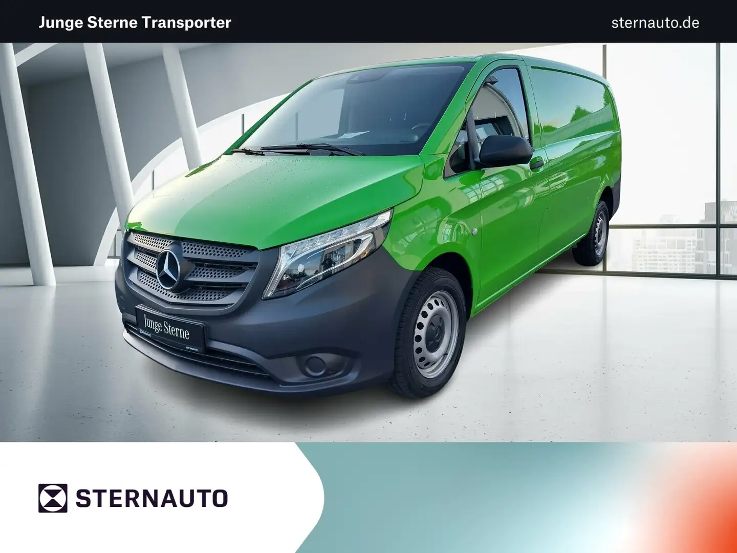 Mercedes-Benz Vito 114 KA/L Klima LED DAB Rü.Kamera TEMPOMAT Base BC Gelb - 1