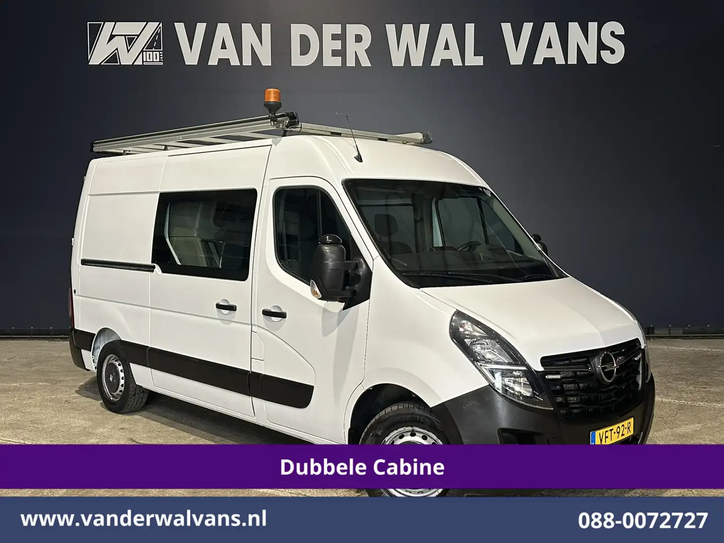 Opel Movano 2.3 Turbo 150pk L2H2 Dubbele Cabine Inrichting Eur Blanc - 1