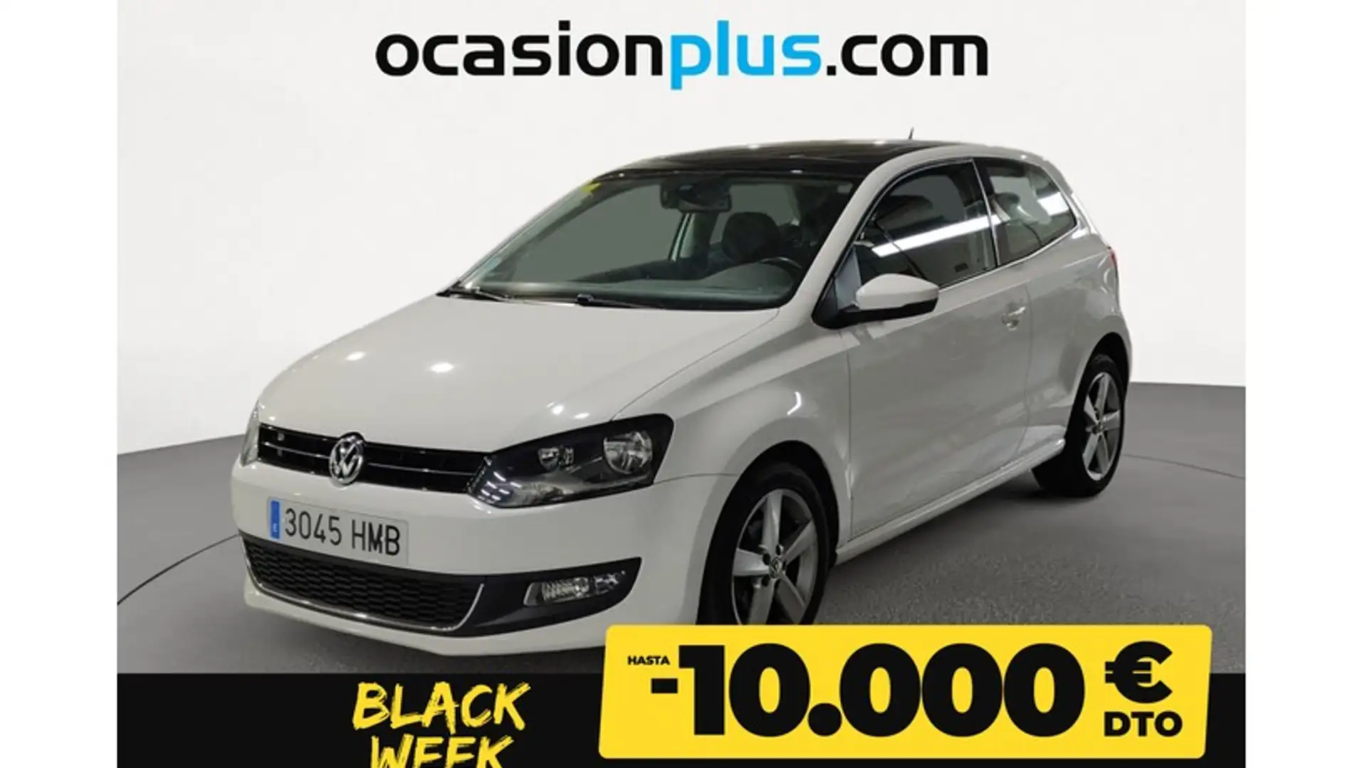 Volkswagen Polo 1.2 TSI Sport DSG 90 Wit - 1