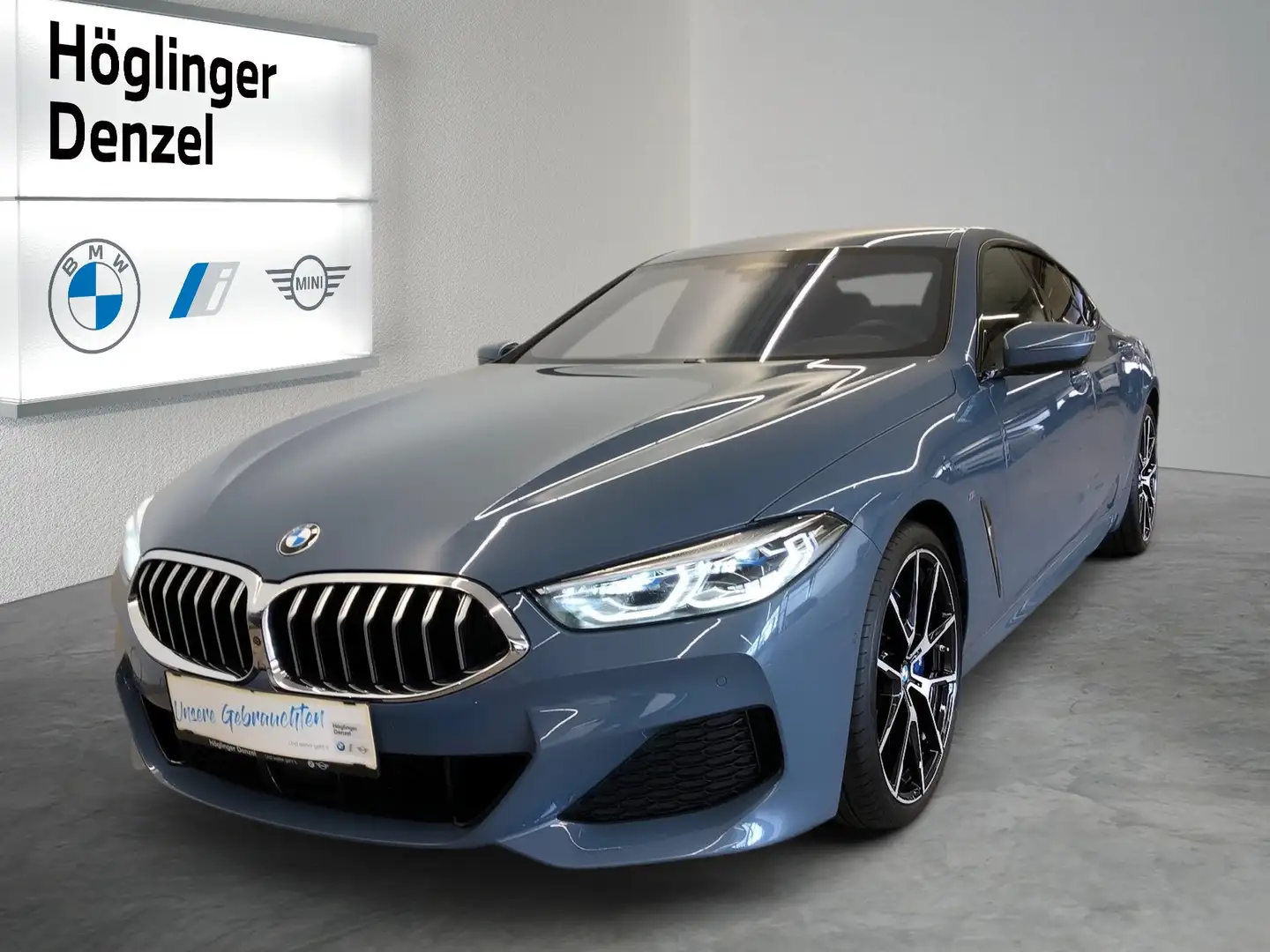 BMW 840 840d xDrive Gran Coupe Bleu - 1
