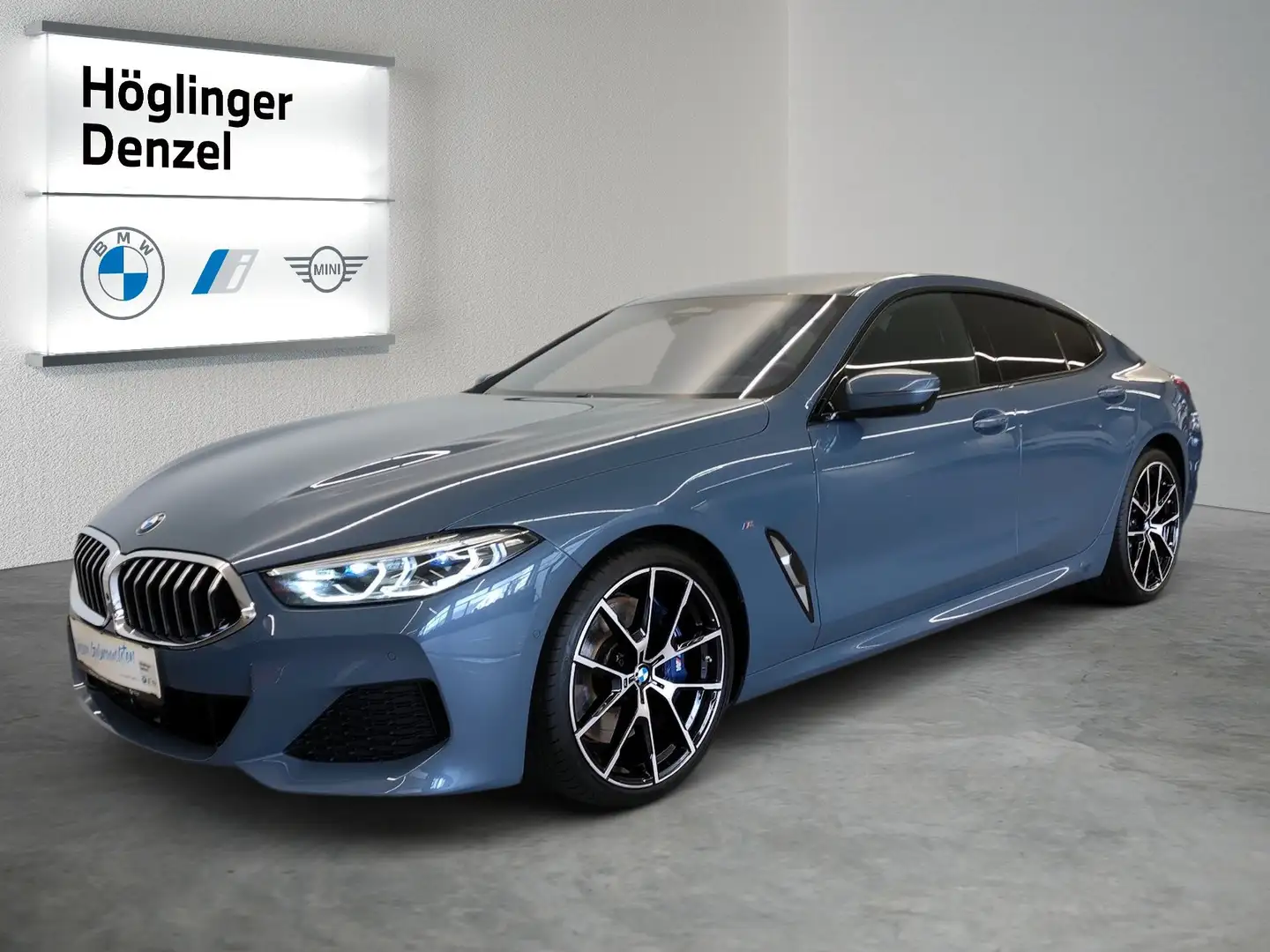 BMW 840 840d xDrive Gran Coupe Bleu - 2