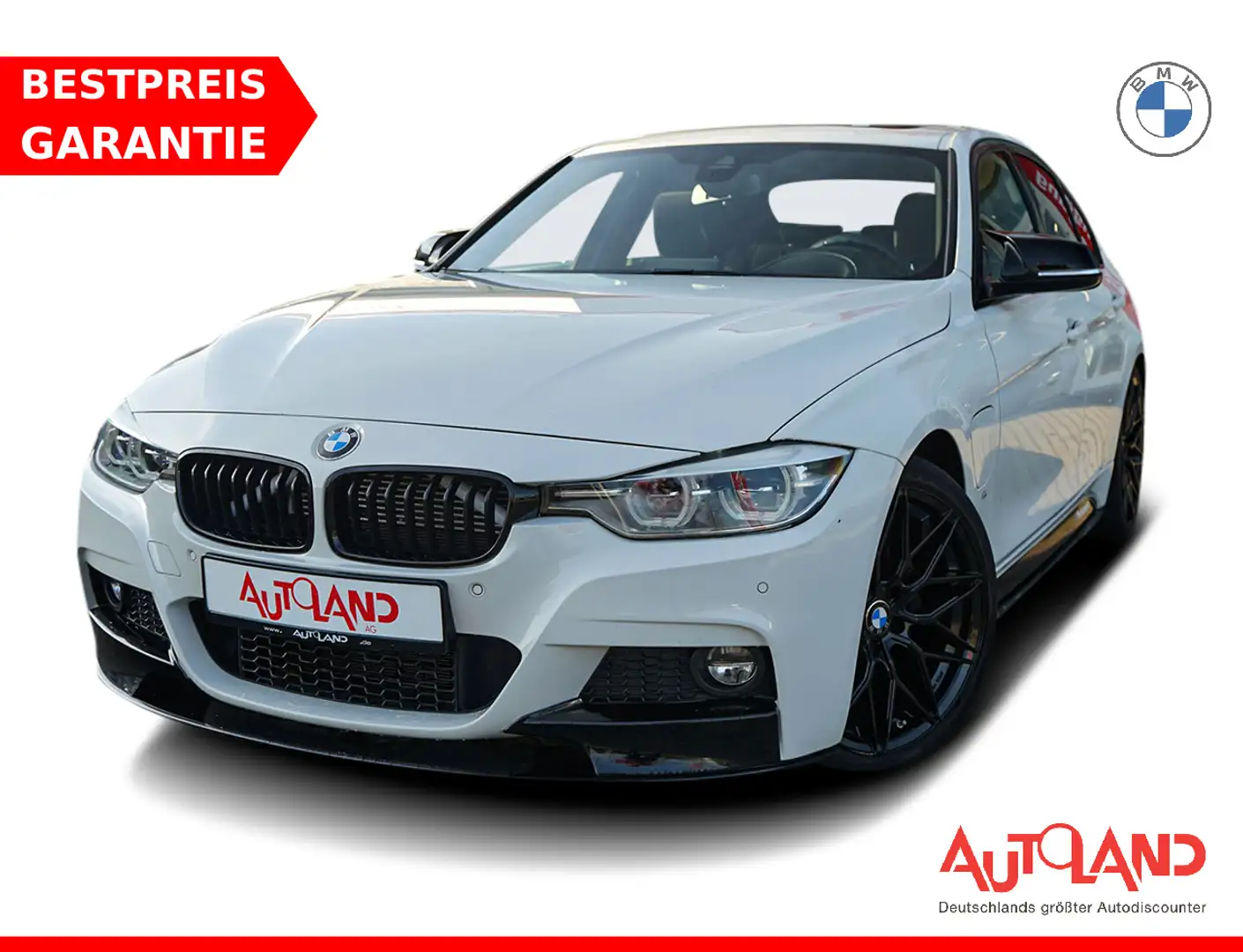 BMW 330 330e iPerformance LED Navi Head-Up Kamera ACC Alb - 1