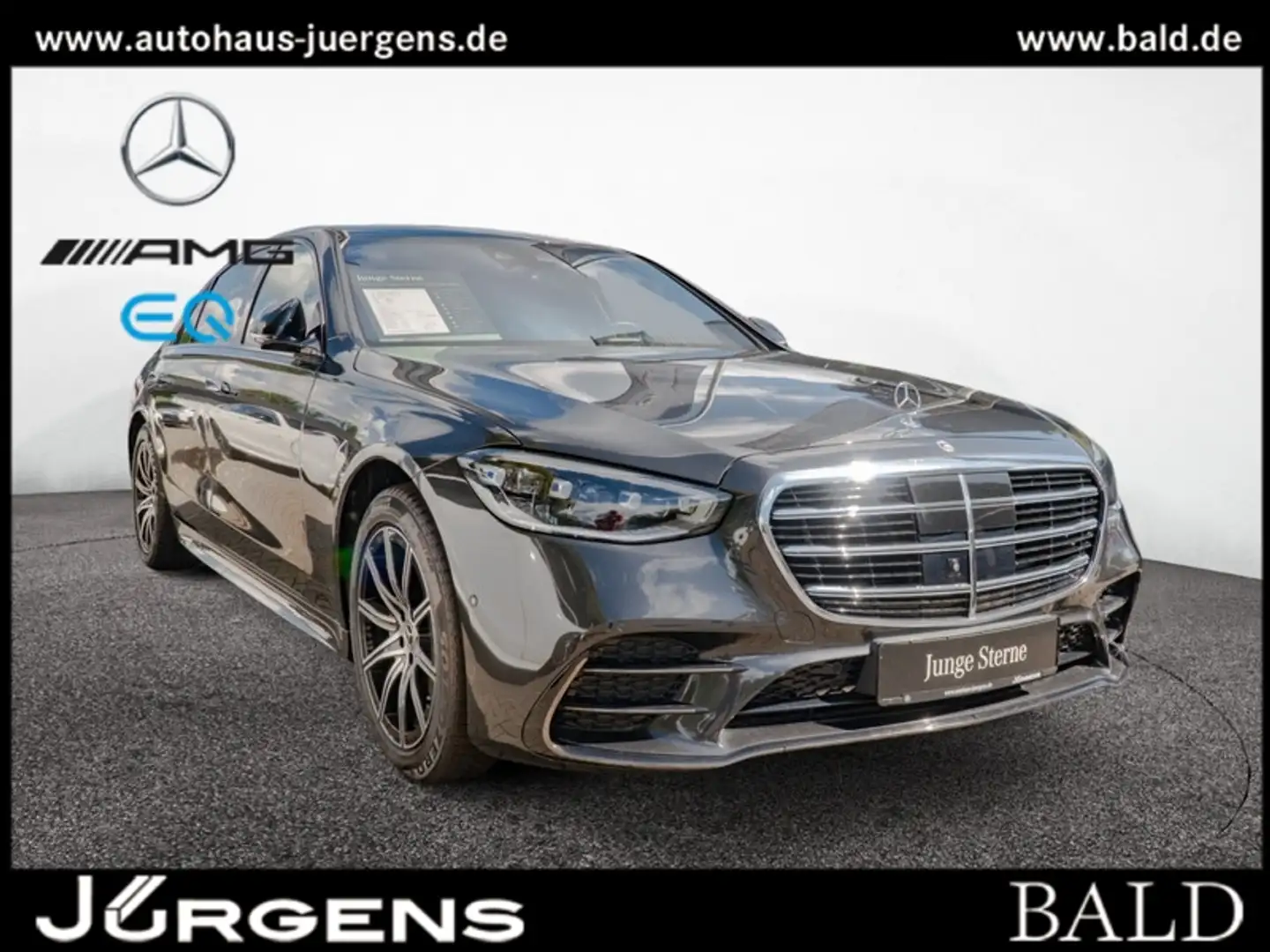 Mercedes-Benz S 500 4M L AMG-Sport/Pano/Burm/Sitzklima/Airm/19 Grau - 1