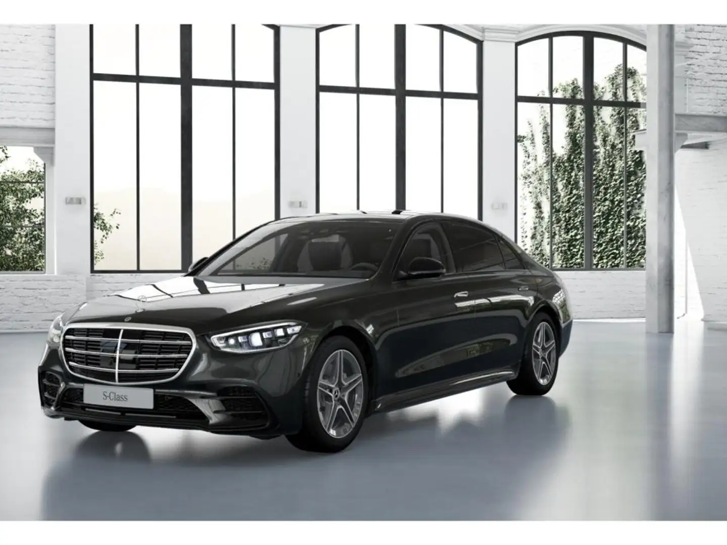 Mercedes-Benz S 500 4M L AMG-Sport/Pano/Burm/Sitzklima/Airm/19 Grigio - 1